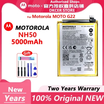 Новая оригинальная батарея NH50 для Motorola MOTO G22 456590 5000 мАч Высококачественная аккумуляторная батарея с инструментами