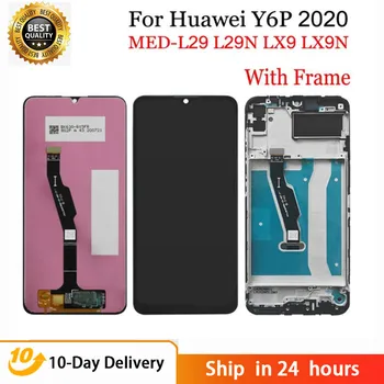 Оригинальный Для Huawei Y6P 2020 MED-L29 MED-LX9 ЖК-дисплей С Рамкой В сборе Для Honor 9A MOA-LX9N Замена ЖК-телефона